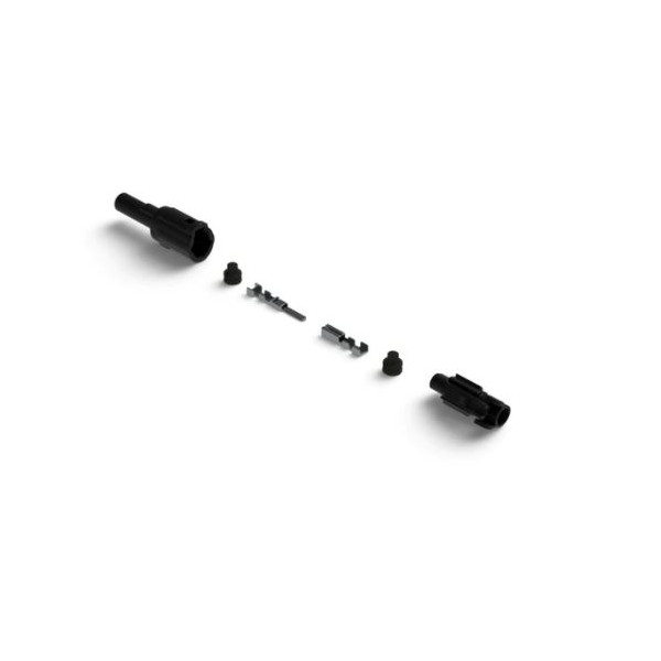 Denali DENALI MT Series 1-Pin Waterproof Connector Set, Male & Female Connectors with Terminals & Seals